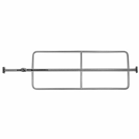 DC CARGO Cargo Bar, 89 in. - 104 in., Steel, Ratcheting, With Hoops, 50PK 89104SLLWHS-50
